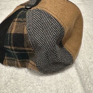 Boston Scally Co. - The Guinness - 8 Panel  Patchwork Scally Cap Sz XXL W/ Pins